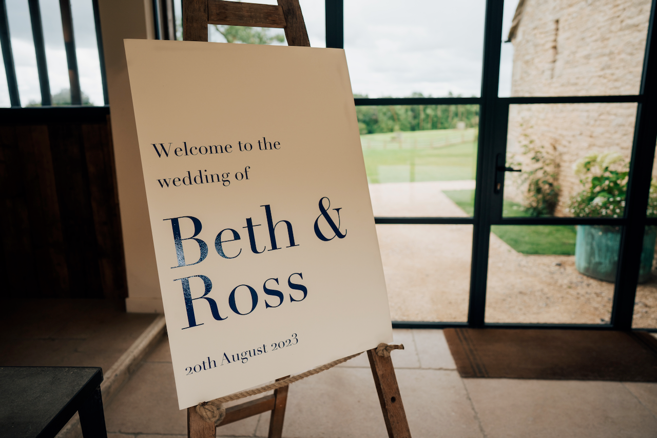 Foam-board Welcome Signs