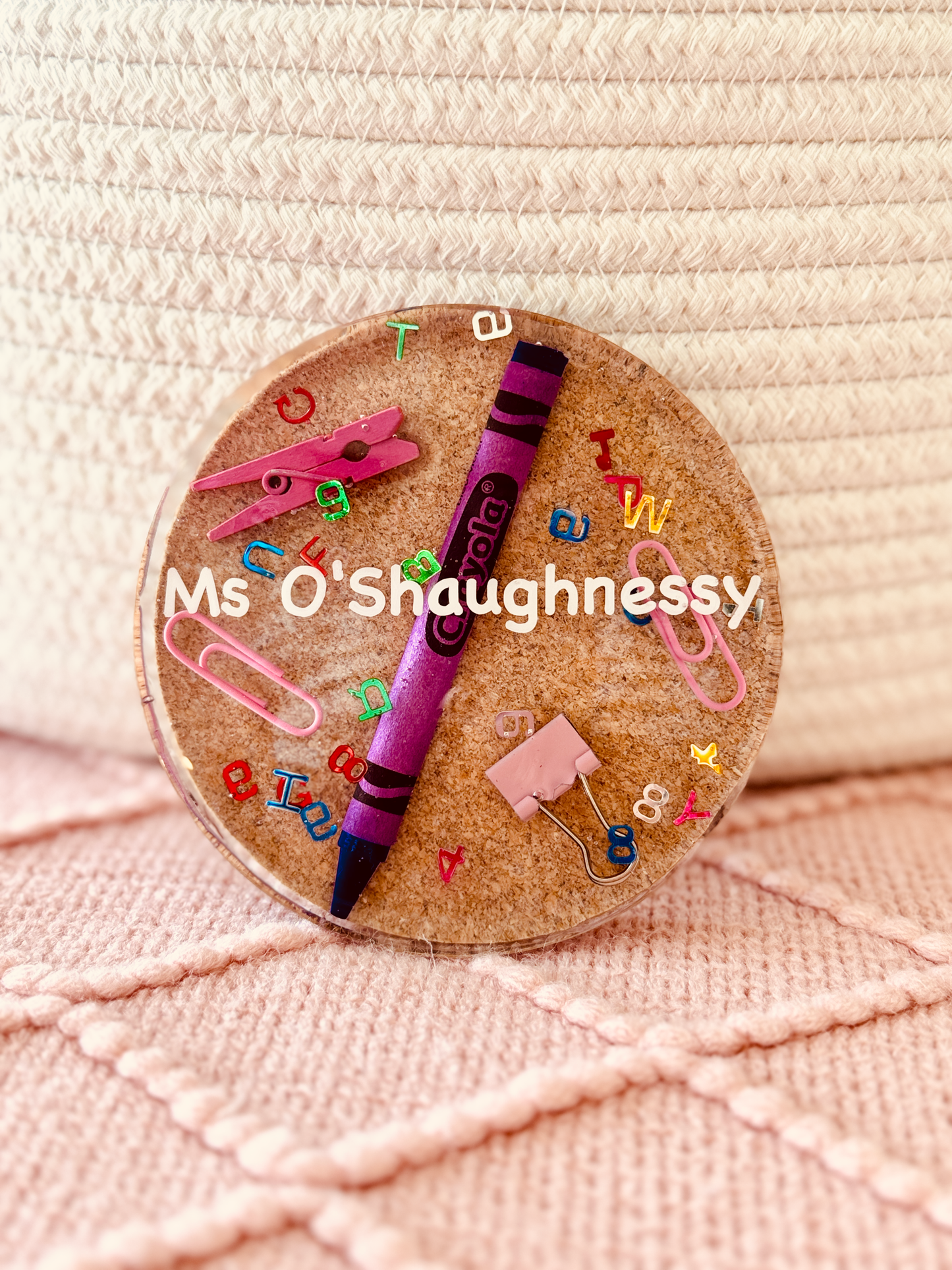 Personalised Teacher Coasters