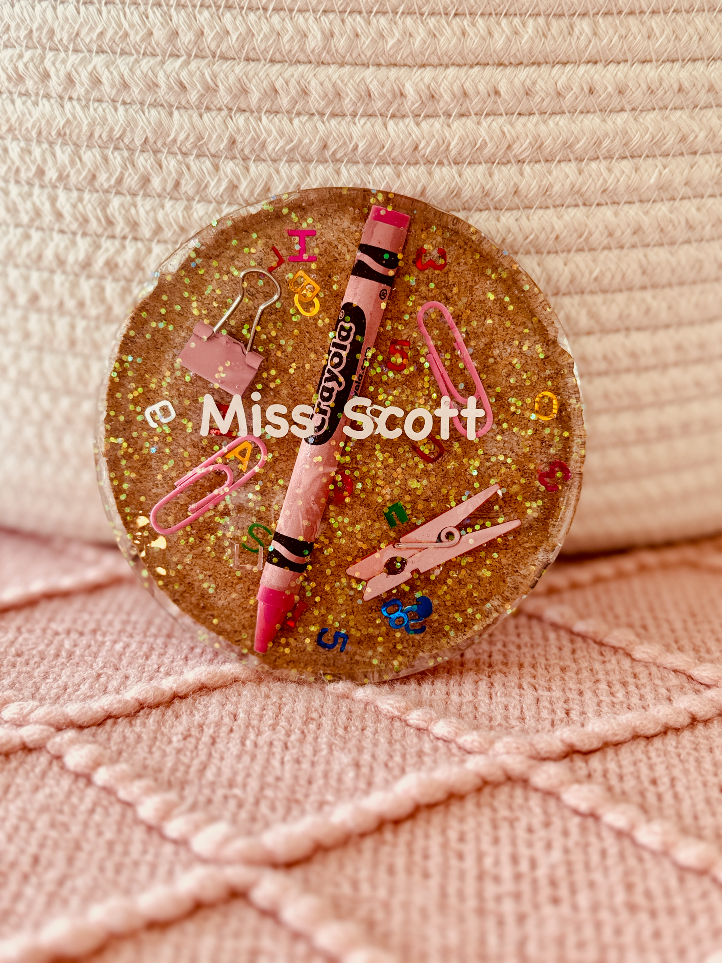 Personalised Teacher Coasters