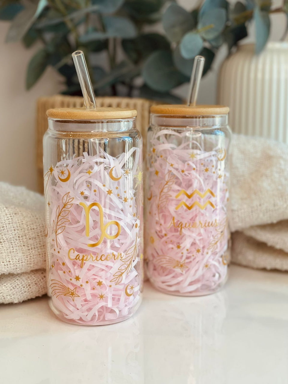 Can-Shaped Glass Cups