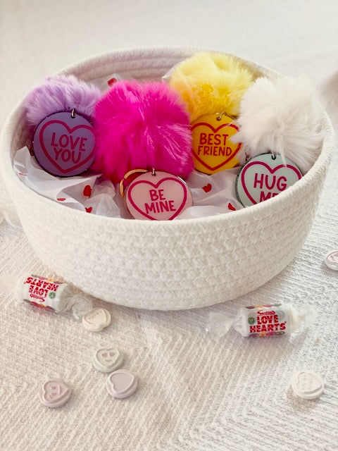 Love Heart Keychains