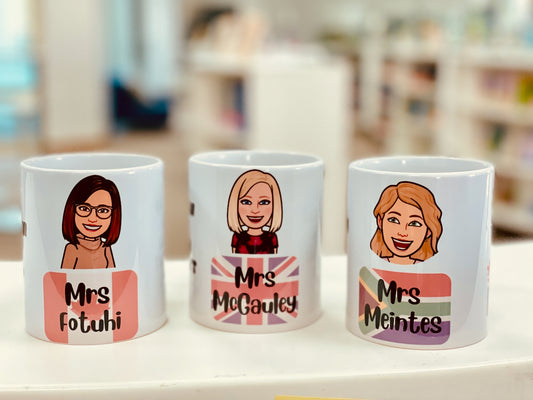 Personalised Photo or Bitmoji Mugs