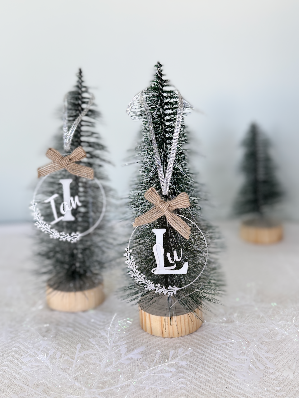 Personalised Christmas Hanging Ornaments